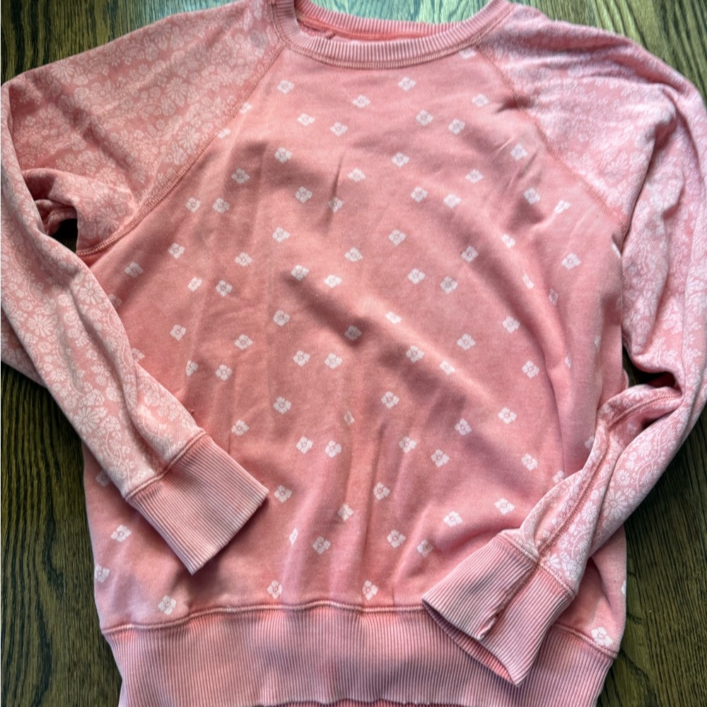Aerie creamsicle sweatshirt